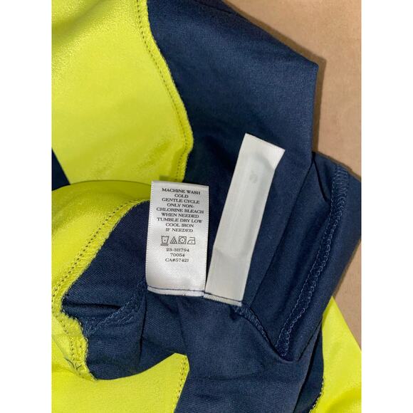 NWT $38 Ann Taylor size Large Blue White Yellow Sleeveless Top - Picture 10 of 10